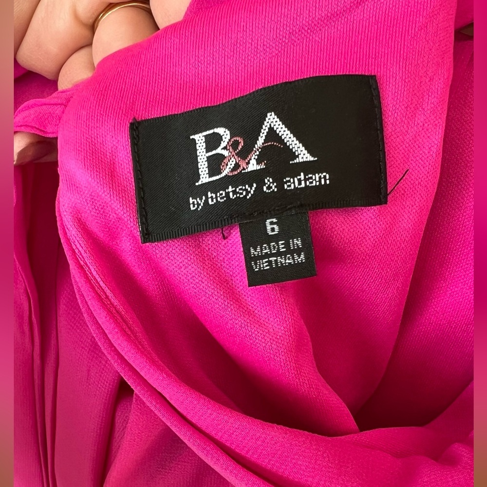 Pink formal maxi dress prom - Picture 6 of 6